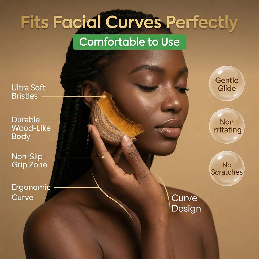 Ezeki Lymphatic Contour Face Brush