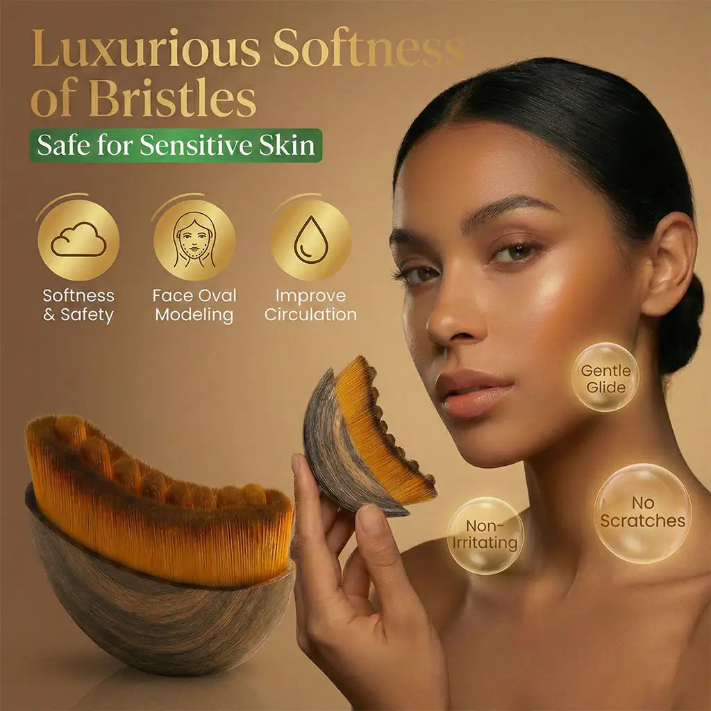 Ezeki Lymphatic Contour Face Brush