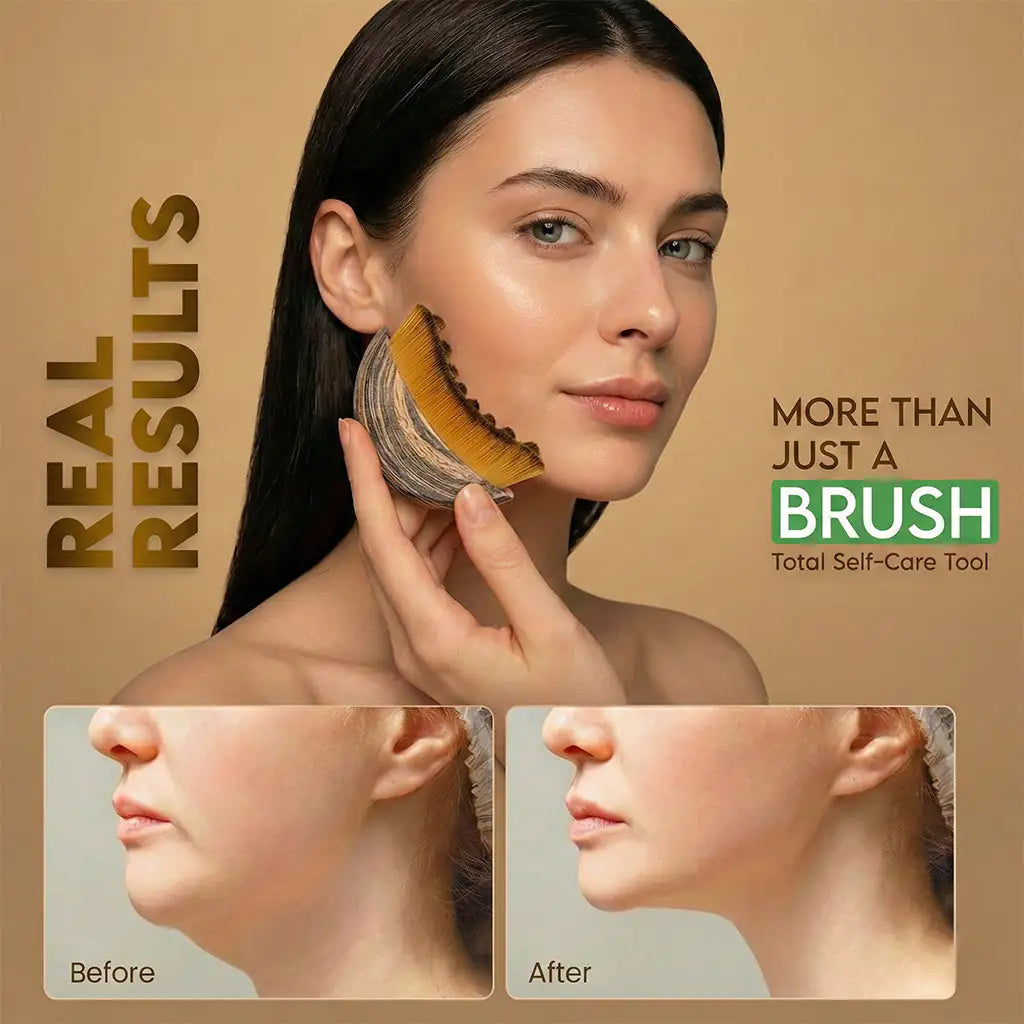 Ezeki Lymphatic Contour Face Brush